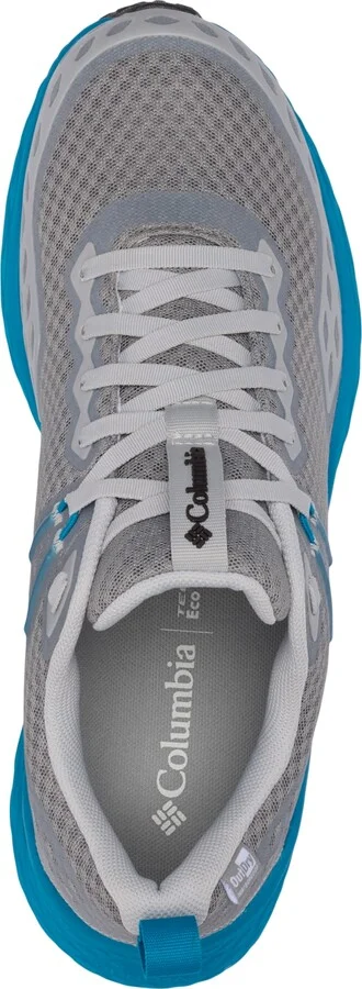 Columbia Men's Konos Trs Outdry Hiking Sneaker - Cumulus Grey, Blue Echo - Image 6