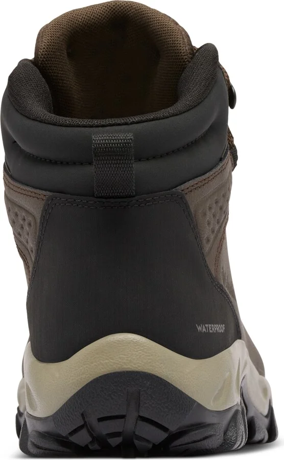 Columbia Men's Newton Explorer Hiking Boots - Cordovan, Stone Green - Image 3