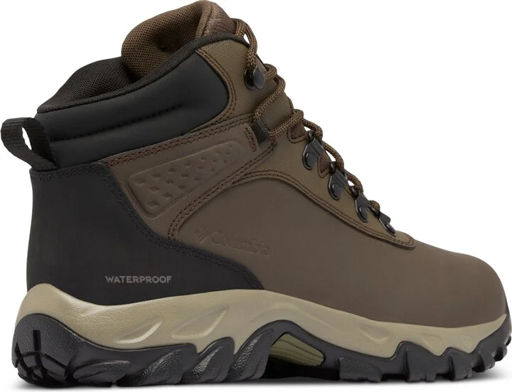 Columbia Men's Newton Explorer Hiking Boots - Cordovan, Stone Green - Image 4
