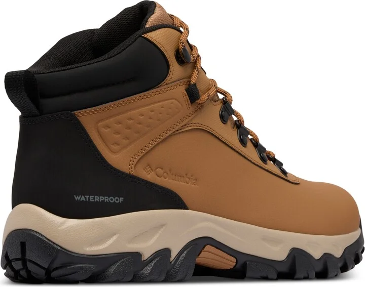 Columbia Men's Newton Explorer Hiking Boots - Cordovan, Stone Green - Image 9