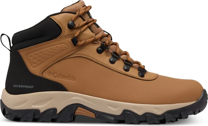 Columbia Men's Newton Explorer Hiking Boots - Cordovan, Stone Green - Image 10