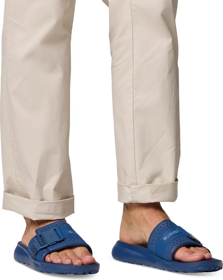 Columbia Men's Peakfreak Roam Slide Sandals - Carbon, Grey Vapor - Image 2