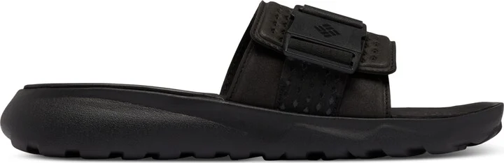 Columbia Men's Peakfreak Roam Slide Sandals - Carbon, Grey Vapor - Image 10