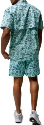 Columbia Mens Trollers Best Short Sleeve Shirt With Matching Super Backcast Ii Water Short - Image 4