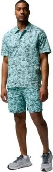 Columbia Mens Trollers Best Short Sleeve Shirt With Matching Super Backcast Ii Water Short