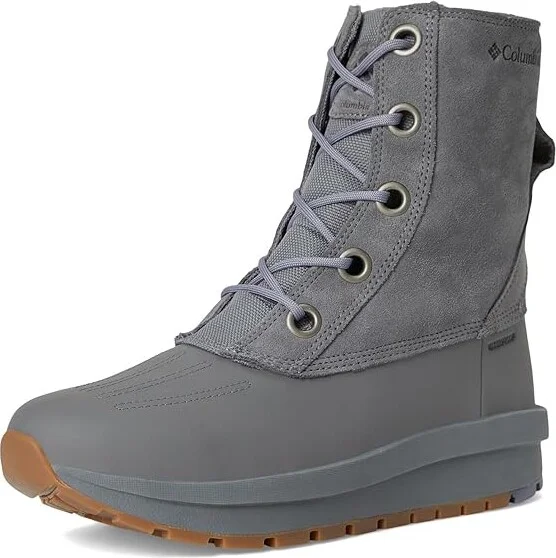 Columbia Moritza Shield Omni-Heat Women's Climbing Shoes Titanium Grey Steel/New Moon : 5.5 B - Medium, Suede - Image 5