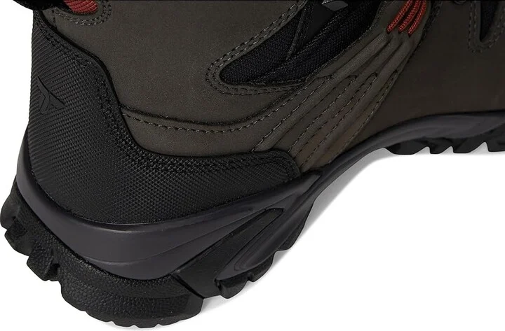 Columbia Navigator Trek Outdry Leather Men's Hiking Boots Black/Spice : 9.5 D - Medium, Leather/Textile - Image 7