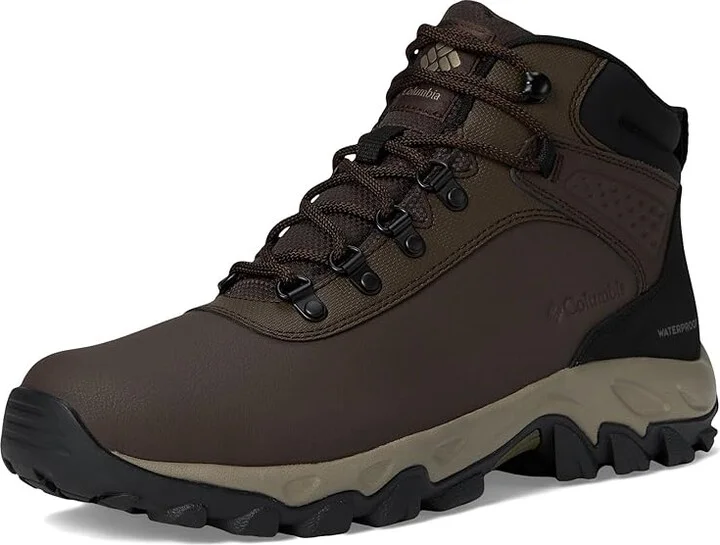 Columbia Newton Explorer Men's Climbing Shoes Cordovan/Stone Green : 8.5 E - Wide, Leather/Rubber - Image 5