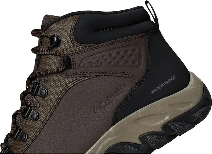 Columbia Newton Explorer Men's Climbing Shoes Cordovan/Stone Green : 8.5 E - Wide, Leather/Rubber - Image 7