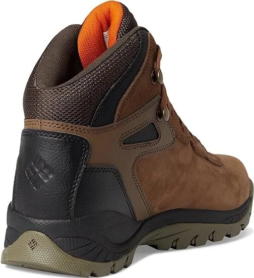 Columbia Newton Ridge BC Nubuck Men's Climbing Shoes Dark Brown/Desert Sun : 9.5 D - Medium, Leather/Suede - Image 4