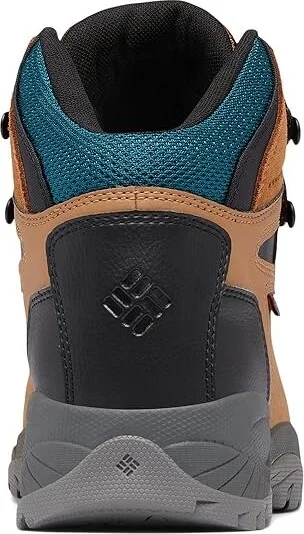 Columbia Newton Ridge BC Nubuck Men's Climbing Shoes Elk/Super Sonic : 14 D - Medium, Leather/Suede - Image 4