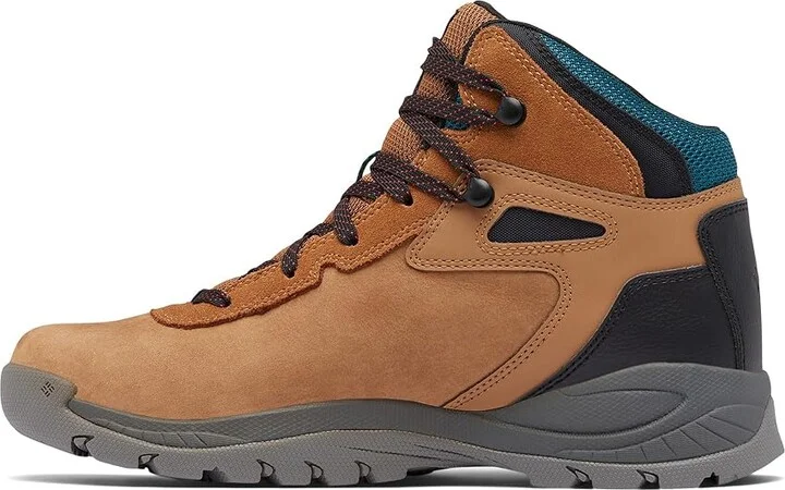 Columbia Newton Ridge BC Nubuck Men's Climbing Shoes Elk/Super Sonic : 14 D - Medium, Leather/Suede - Image 5