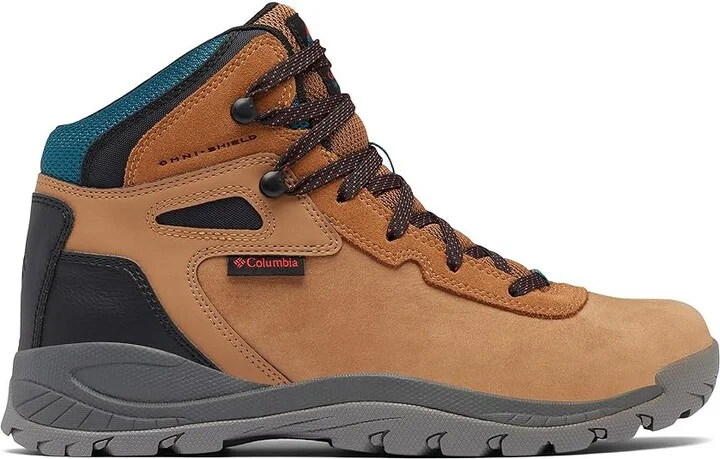 Columbia Newton Ridge BC Nubuck Men's Climbing Shoes Elk/Super Sonic : 14 D - Medium, Leather/Suede - Image 6