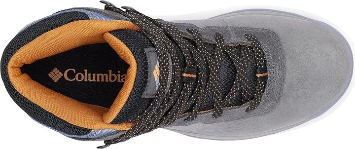 Columbia Newton Ridge BC Nubuck Women's Climbing Shoes Dark Grey/Canyon Sun : 11 B - Medium, Leather/Rubber/Suede - Image 2