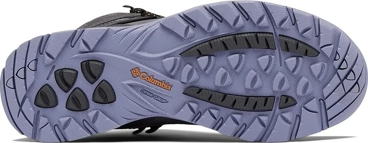 Columbia Newton Ridge BC Nubuck Women's Climbing Shoes Dark Grey/Canyon Sun : 11 B - Medium, Leather/Rubber/Suede - Image 3