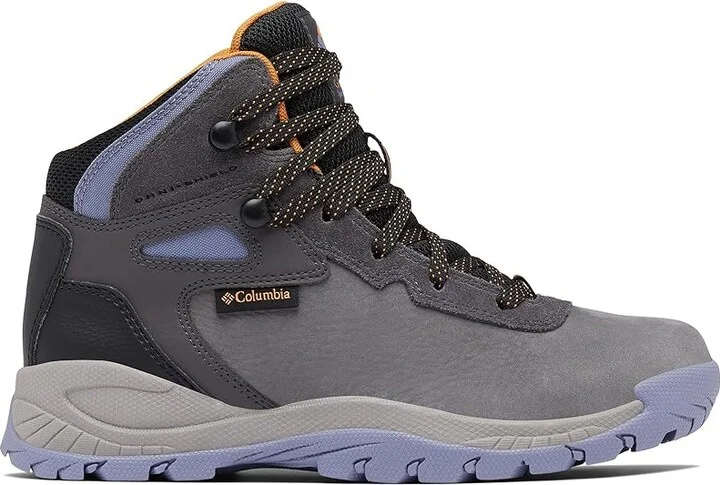 Columbia Newton Ridge BC Nubuck Women's Climbing Shoes Dark Grey/Canyon Sun : 11 B - Medium, Leather/Rubber/Suede - Image 6