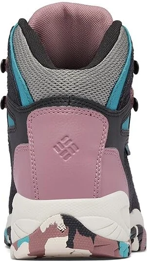 Columbia Newton Ridge BC Women's Climbing Shoes Black/Teal : 9.5 B - Medium, Suede - Image 4