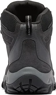 Columbia Newton Ridge Plus II Suede Waterproof Men's Climbing Shoes Shark/Black : 15 E - Wide, Leather/Suede - Image 4