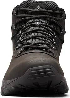 Columbia Newton Ridge Plus II Waterproof Men's Waterproof Boots Black/Black : 13 E - Wide, Leather/Suede/Synthetic - Image 5