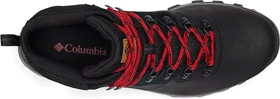 Columbia Newton Ridge Plus II Waterproof Men's Waterproof Boots Black/Shark 1 : 10 D - Medium, Leather/Suede/Synthetic - Image 2
