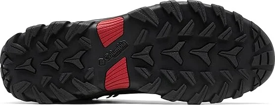 Columbia Newton Ridge Plus II Waterproof Men's Waterproof Boots Black/Shark 1 : 10 D - Medium, Leather/Suede/Synthetic - Image 3