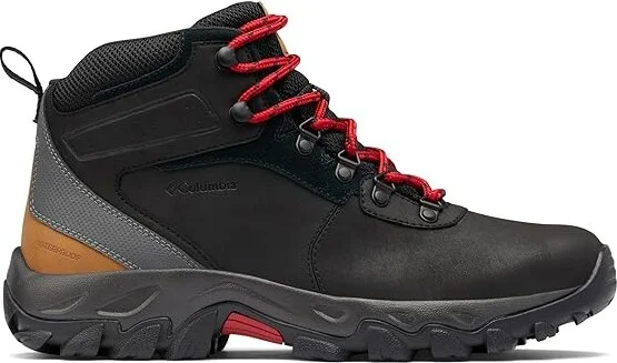 Columbia Newton Ridge Plus II Waterproof Men's Waterproof Boots Black/Shark 1 : 10 D - Medium, Leather/Suede/Synthetic - Image 7