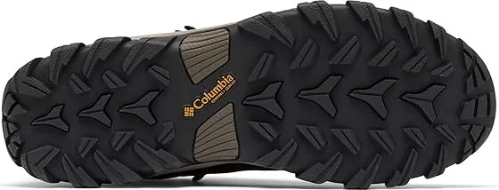 Columbia Newton Ridge Plus II Waterproof Men's Waterproof Boots Cordovan/Squash : 11 E - Wide, Leather/Suede/Synthetic - Image 3