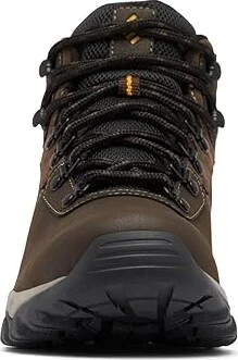 Columbia Newton Ridge Plus II Waterproof Men's Waterproof Boots Cordovan/Squash : 11 E - Wide, Leather/Suede/Synthetic - Image 5
