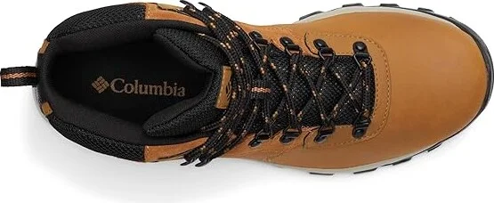 Columbia Newton Ridge Plus II Waterproof Men's Waterproof Boots Elk/Black : 12 E - Wide, Leather/Suede/Synthetic - Image 2