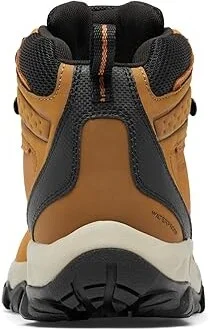 Columbia Newton Ridge Plus II Waterproof Men's Waterproof Boots Elk/Black : 12 E - Wide, Leather/Suede/Synthetic - Image 4