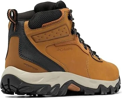 Columbia Newton Ridge Plus II Waterproof Men's Waterproof Boots Elk/Black : 12 E - Wide, Leather/Suede/Synthetic - Image 7