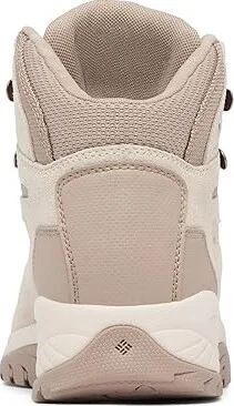 Columbia Newton Ridge Plus Waterproof Amped Women's Shoes Dark Stone/Cosmos 1 : 10 B - Medium, Leather/Rubber/Suede - Image 4