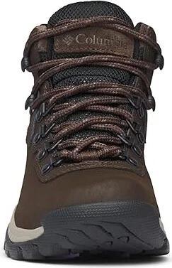 Columbia Newton Ridge Plus Women's Hiking Boots Cordovan/Crown Jewel 1 : 10 D - Wide, Leather/Rubber - Image 5