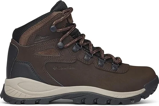 Columbia Newton Ridge Plus Women's Hiking Boots Cordovan/Crown Jewel 1 : 10 D - Wide, Leather/Rubber - Image 7