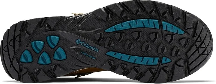 Columbia Newton Ridge Plus Women's Hiking Boots Elk/River Blue 1 : 10 D - Wide, Leather/Rubber - Image 3