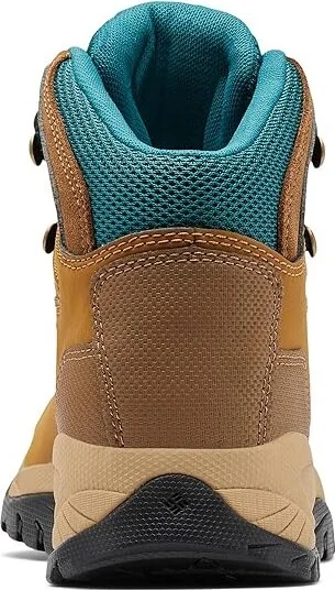 Columbia Newton Ridge Plus Women's Hiking Boots Elk/River Blue 1 : 10 D - Wide, Leather/Rubber - Image 4