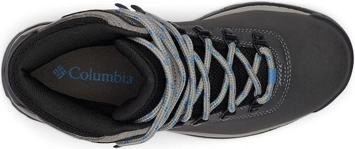 Columbia Newton Ridge Plus Women's Hiking Boots Quarry/Cool Wave 1 : 10 D - Wide, Leather/Rubber - Image 2