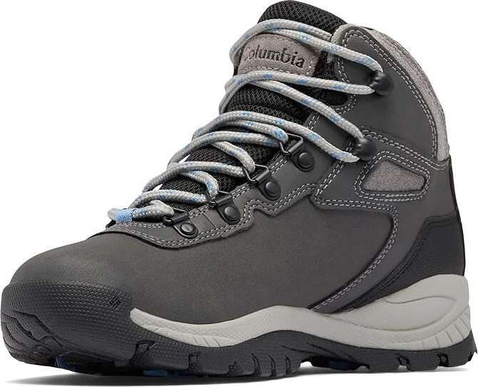 Columbia Newton Ridge Plus Women's Hiking Boots Quarry/Cool Wave 1 : 10 D - Wide, Leather/Rubber - Image 5