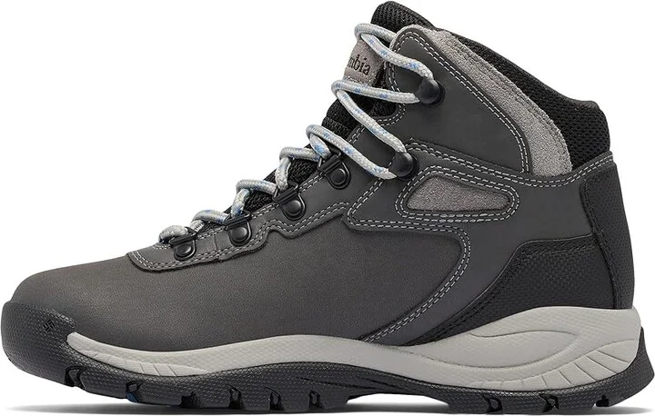 Columbia Newton Ridge Plus Women's Hiking Boots Quarry/Cool Wave 1 : 10 D - Wide, Leather/Rubber - Image 6