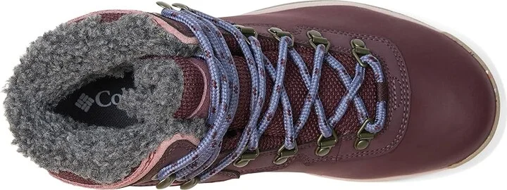 Columbia Newton Ridge Waterproof Omni-Heat II Women's Climbing Shoes Moonvista/Vapor : 10 B - Medium, Leather/Rubber/Suede - Image 2