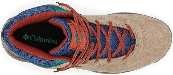 Columbia Newton Ridgetm BC Men's Shoes Ash Brown/Waterfall : 11.5 D - Medium, Suede - Image 2