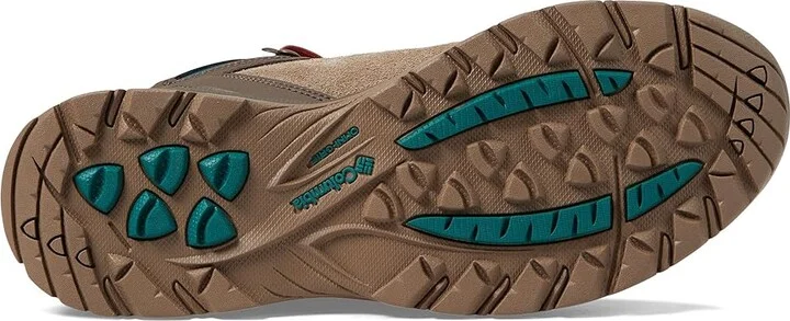 Columbia Newton Ridgetm BC Men's Shoes Ash Brown/Waterfall : 11.5 D - Medium, Suede - Image 3