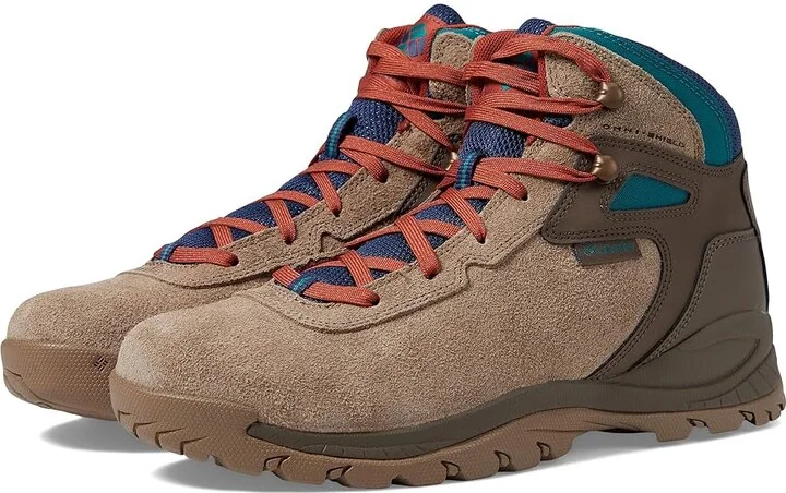 Columbia Newton Ridgetm BC Men's Shoes Ash Brown/Waterfall : 11.5 D - Medium, Suede