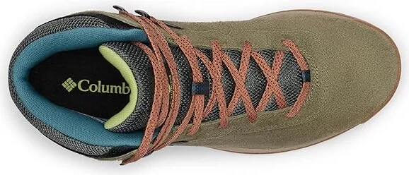Columbia Newton Ridgetm BC Men's Shoes Stone Green/Napa Green : 10 D - Medium, Suede - Image 2