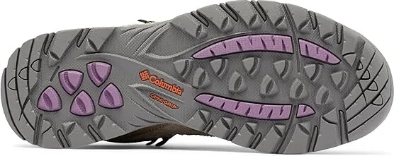 Columbia Newton Ridgetm BC Women's Shoes Wet Sand/Cedar : 10 B - Medium, Suede/Synthetic - Image 3