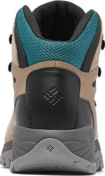Columbia Newton Ridgetm BC Women's Shoes Wet Sand/Cedar : 10 B - Medium, Suede/Synthetic - Image 4