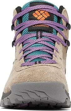 Columbia Newton Ridgetm BC Women's Shoes Wet Sand/Cedar : 10 B - Medium, Suede/Synthetic - Image 5