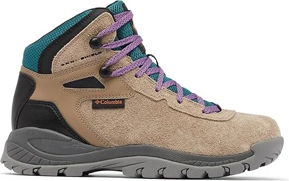 Columbia Newton Ridgetm BC Women's Shoes Wet Sand/Cedar : 10 B - Medium, Suede/Synthetic - Image 7