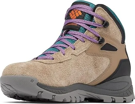 Columbia Newton Ridgetm BC Women's Shoes Wet Sand/Cedar : 10 B - Medium, Suede/Synthetic