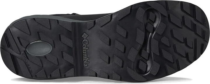 Columbia Newton Wander Leather Men's Climbing Shoes Black/Grill : 14 E - Wide - Image 3